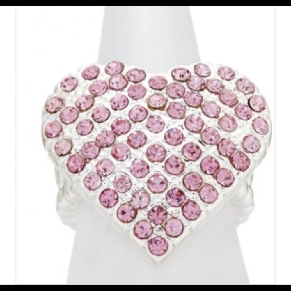 Pink Heart Ring
